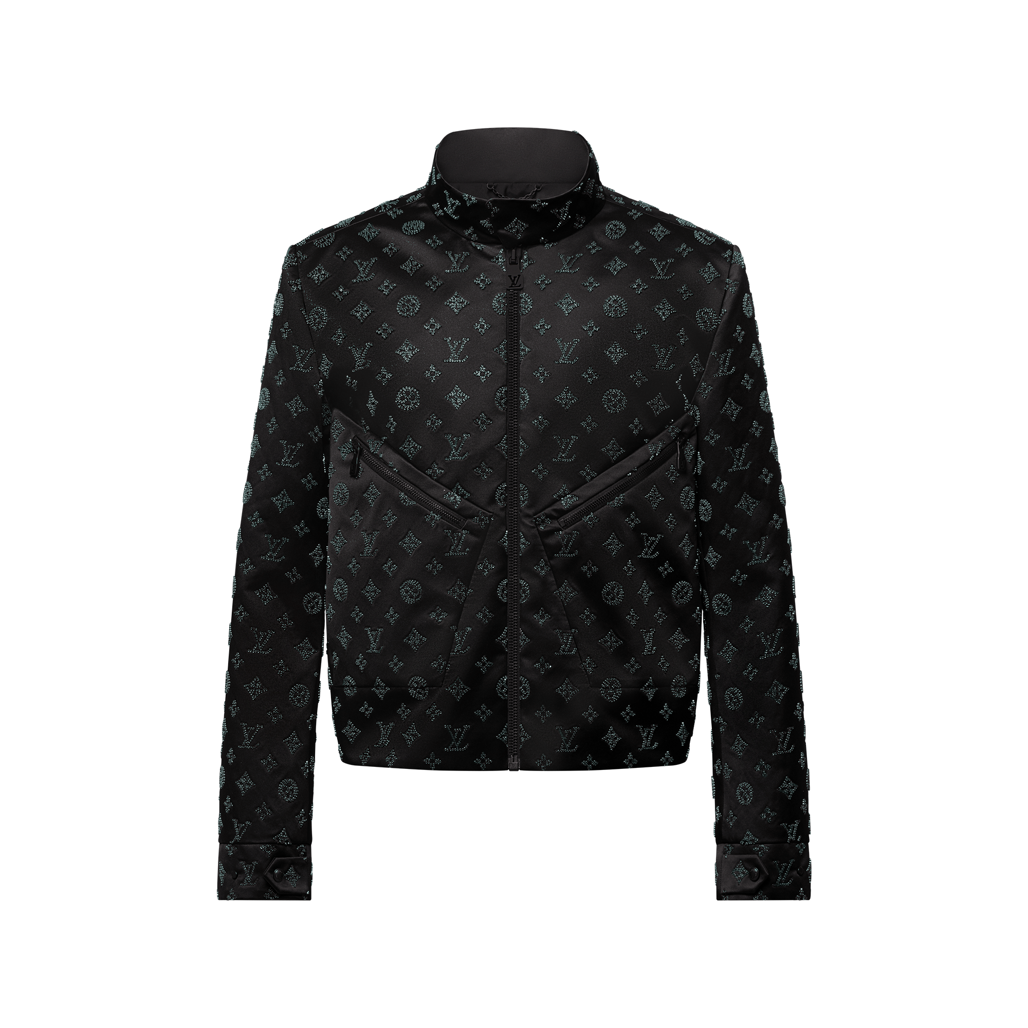 Louis Vuitton Monogram ブラック ジャケット Chaqueta de chándal Monogram en ante - Prêt-à-Porter | LOUIS VUITTON
